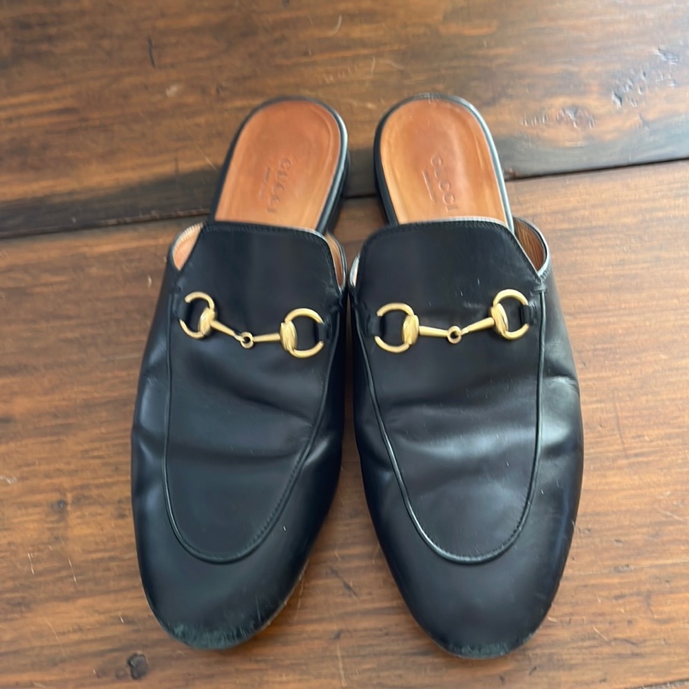 Gucci Princetown Mules Size 39.5